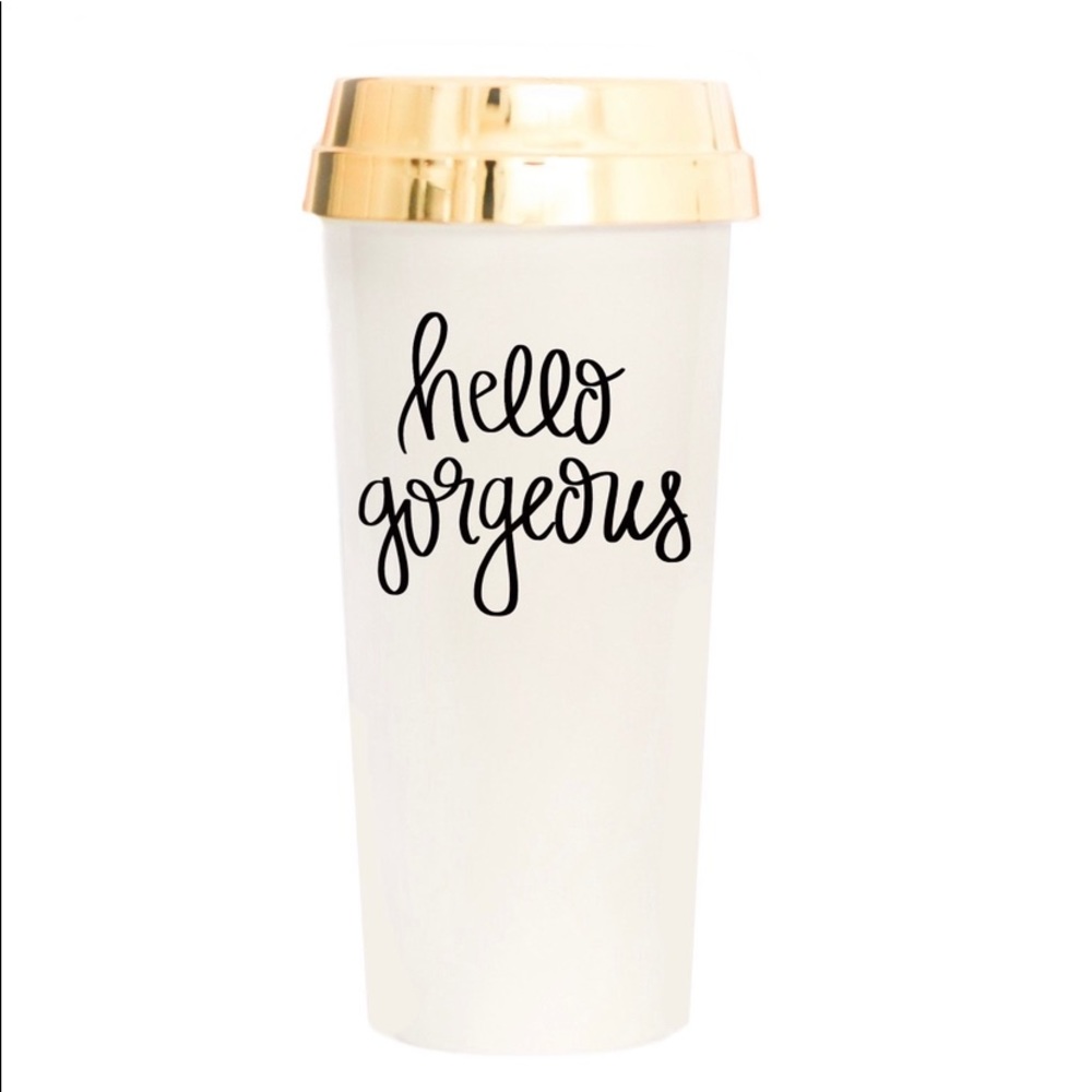 Hello Gorgeous Coffee Travel Mug